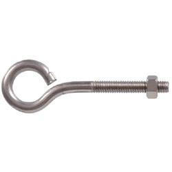 Hardware Essentials 320766 Eye Bolt with Nut, 5/16-18 Thread, Coarse Thread,