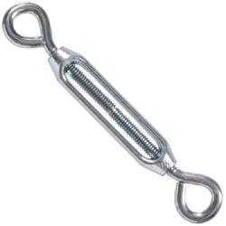 HILLMAN 321844 Turnbuckle, 55 lb Working Load, #12-24 Thread, Eye, Eye,