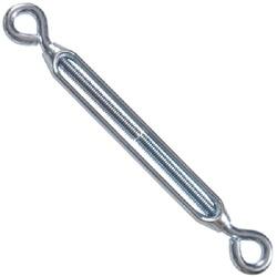 HILLMAN 321852 Turnbuckle, 215 lb Working Load, 3/8-16 Thread, Eye, Eye,