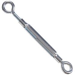 HILLMAN 321854 Turnbuckle, 320 lb Working Load, 1/2-13 Thread, Eye, Eye,