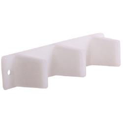 Hardware Essentials 851220 Sliding Door Guide, White