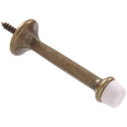 Hardware Essentials 851324 Square Rigid Door Stop, Antique Bronze