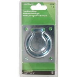 Hardware Essentials 851378 Trap Door Ring, 3-1/2 in L, Steel, Zinc