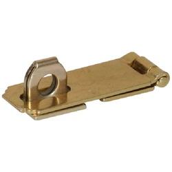 Hardware Essentials 851429 Safety Hasp, 3-1/2 in L, Yellow Dichromate/Zinc,