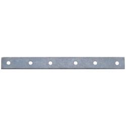 Hardware Essentials 851490 Mending Plate, 10 in L, 1 in W, Steel, Zinc