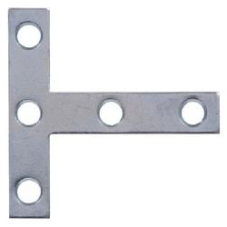 Hardware Essentials 851710 T-Plate, 2-1/2 in L, 2-1/2 in W