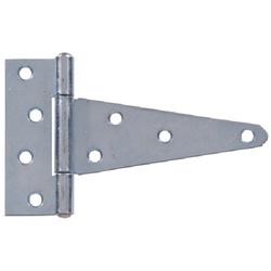 Hardware Essentials 851945 Heavy-Duty T-Hinge, Zinc-Plated