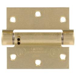 Hardware Essentials 851962 Spring Hinge, Satin Brass