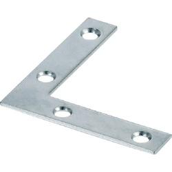 Hardware Essentials 851086 Flat Corner Iron, 2-1/2 in L, 1/2 in W,