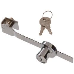 Hardware Essentials 852239 Showcase Lock, Steel, Chrome