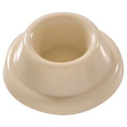 Hardware Essentials 852365 Door Stop, 1-7/8 in Dia Base, Almond