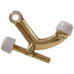 Hardware Essentials 852377 Hinge Pin Door Stop, Steel, Bright Brass