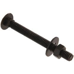 HILLMAN 852517 Carriage Bolt, 3 in OAL, Steel