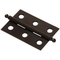 Hardware Essentials 853002 Ball Tipped Hinge, Antique Brass