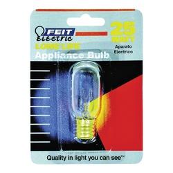 Feit Electric BP25T8N Incandescent Lamp, 25 W, T8 Lamp, Intermediate E17
