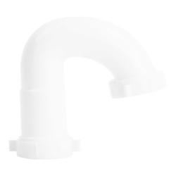 LDR 506 6010 Sink J-Bend, 1-1/4, 1-1/2 in, Flange x Slip, Polypropylene,