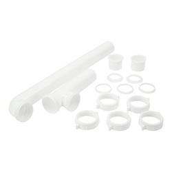 LDR 506 6130 Continuous Waste End Outlet, 1-1/2 in, Slip Joint,