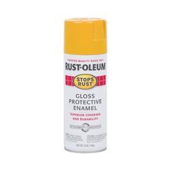 RUST-OLEUM STOPS RUST 298537 Protective Enamel Spray Paint, Gloss, Tuscan