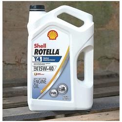 Shell Rotella 550045126 Diesel Motor Oil, 15W-40, 1 gal