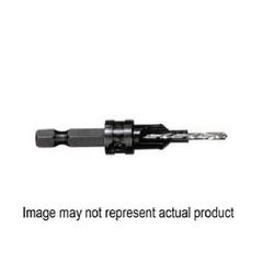 IRWIN 90584 Drill Bit, 1/8 in Dia, Adjustable, Countersink, 1/4 in Dia Shank