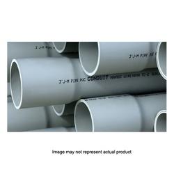 JM Eagle 44537 Electrical Conduit, 1-1/2 in, 10 ft L, PVC, Gray