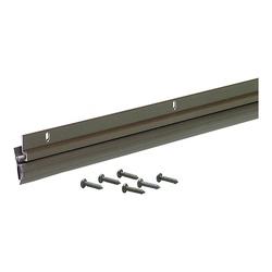 M-D 05173 Door Sweep, 36 in L, Aluminum Flange, Vinyl Insert