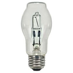 Satco S2452 Halogen Bulb, 43 W, Medium E26 Lamp Base, BT15 Lamp, Warm White