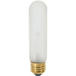 Satco S3700 Incandescent Bulb, 25 W, T10 Lamp, Medium E26 Lamp Base, 200