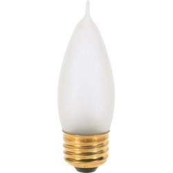 Satco S3767 Incandescent Bulb, 25 W, CA10 Lamp, Medium E26 Lamp Base, 200