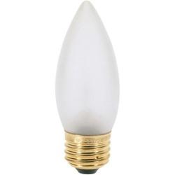Satco S4742 Incandescent Bulb, 40 W, B10 Lamp, Medium E26 Lamp Base, 300
