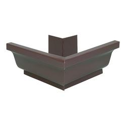 Amerimax 2520219 Gutter Miter, Aluminum, Brown