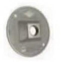 HUBBELL 5193-2 Cluster Cover, 4-1/8 in Dia, 1.094 in L, 4-1/8 in W, Round,