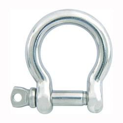 Wolfcraft 430521 Anchor Shackle, 705 lb Working Load, Stainless Steel, Zinc