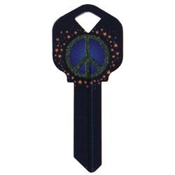 HILLMAN WacKey 87195 Key Blank, Brass, Nickel-Plated, For: Kwikset/66 KW1