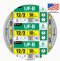 50 ft Underground Feeder Wire 12/2