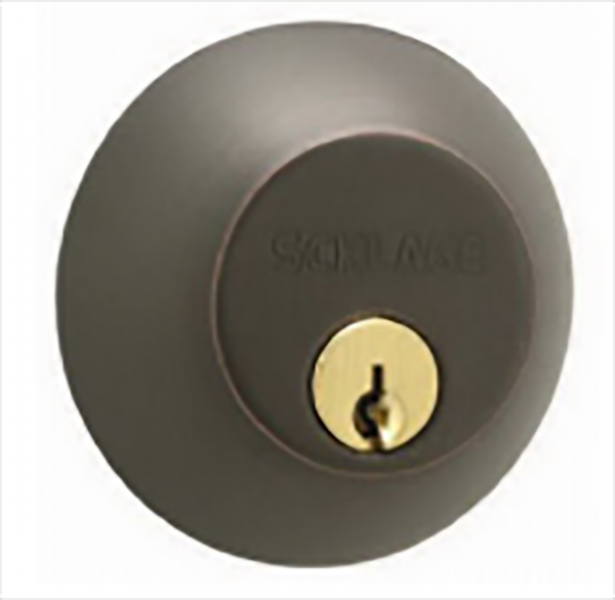 Single Cylinder Deadbolt-Aged Bronze