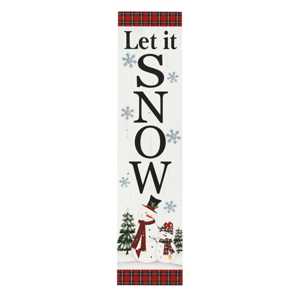 "Let It Snow" Christmas Sign