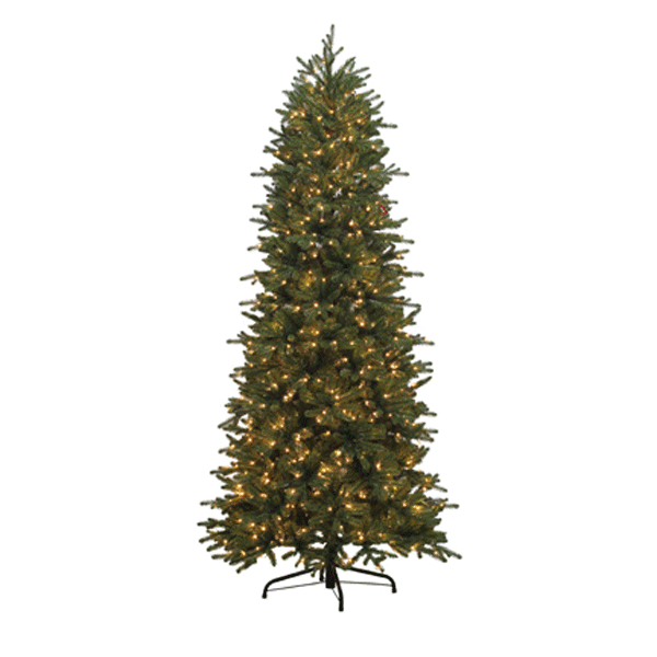 7.5' Slim WW LED Asheville Tree