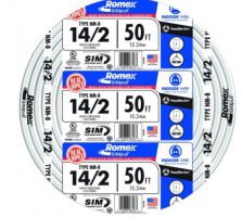 50 ft 14/2 Romex Wire