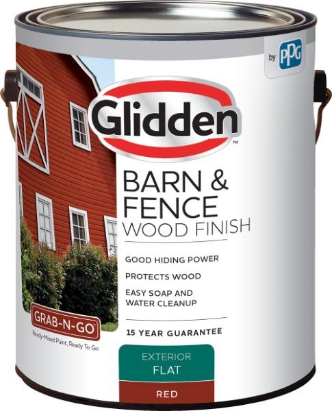 Glidden Barn & Fence Paint Flat Red