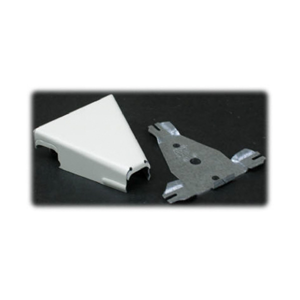 Ivory Metal "T" Wiremold