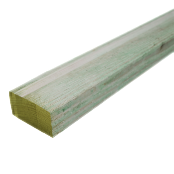 2 x 4 - 16' #2 or Better Treated Lumber