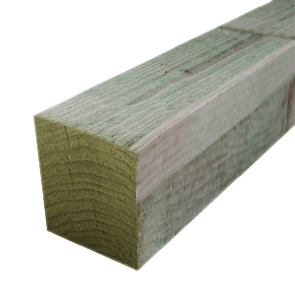6 x 6 x 8 Southern Pine No 2 Pressure Treated-Ground Contact Surfaced