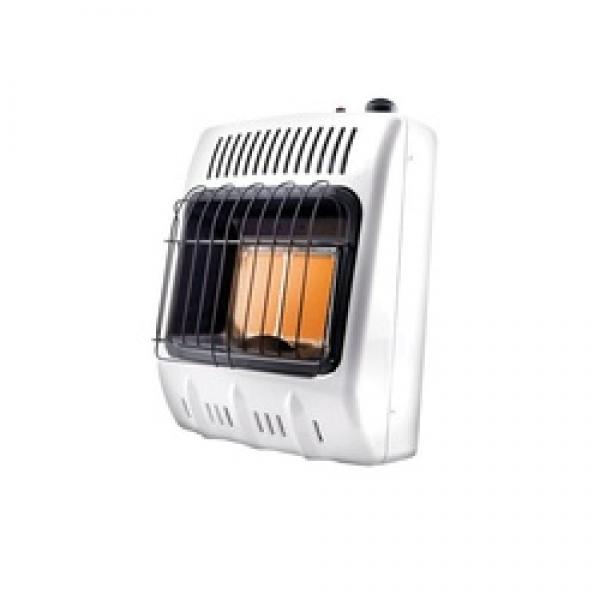 Mr. Heater MHVFDF10RT Vent-Free Radiant Dual Fuel Heater, 18-1/4 in W, 23 in