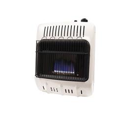 Mr. Heater MHVFDF10BF Vent-Free Blue Flame Dual Fuel Heater, 20 lb Fuel