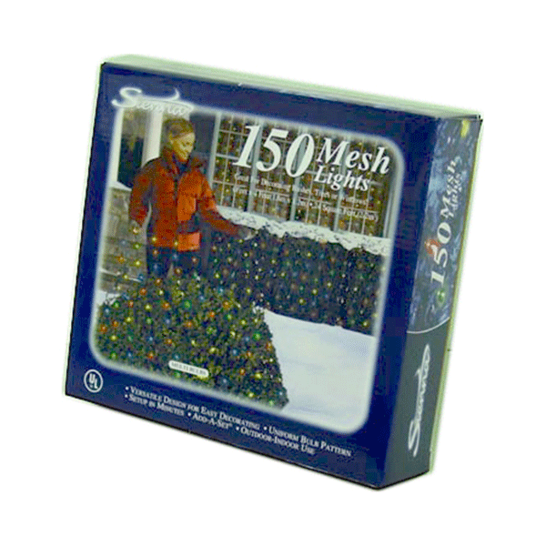 Noma 48951-88 Net Light Set, 150-Lamp, Multi-Color Light