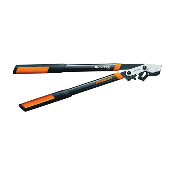 Fiskars L5525 Power Gear Lopper, 1-3/4 in Cutting Capacity, Bypass Blade,
