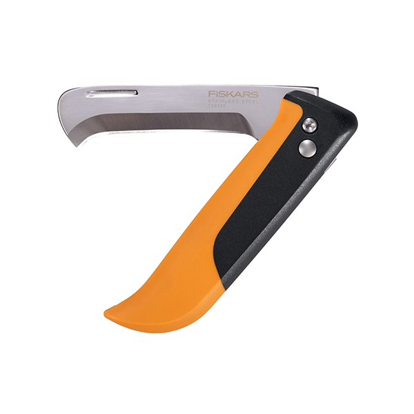 Fiskars 340140-1001 Produce Knife, 7-1/4 in OAL, 3 in L Blade, Stainless