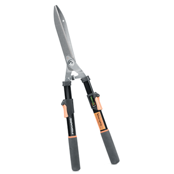 FISKARS 91696935 Hedge Shear Serrated Blade 10 in L Blade Steel Blade