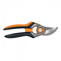 Fiskars 392781-1001 Pruner, Steel Blade, Bypass Blade, Steel Handle,
